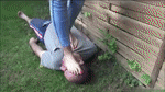 outdoor head and face trampling
